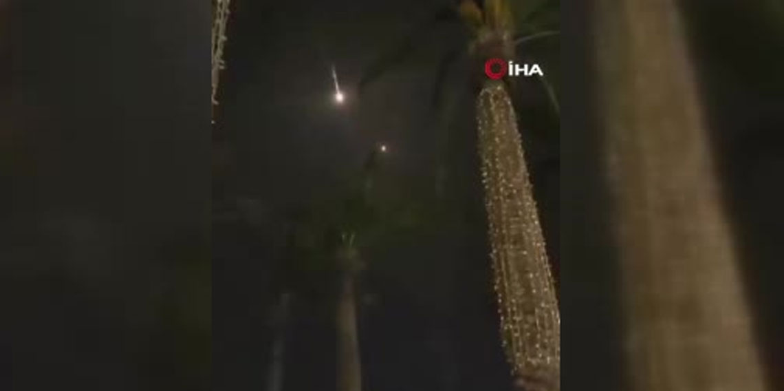 İsrail’in Arad kentinde patlama sesleri duyuldu