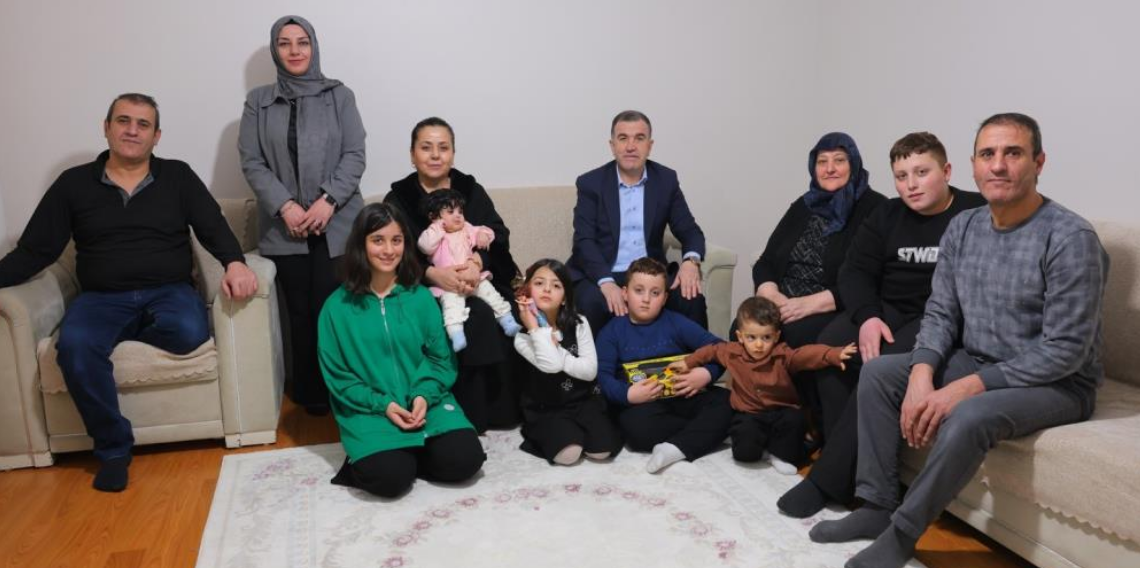 Bayburt’ta Şehit ve Gazi Aileleri Ramazan Bayramında Ziyaret Edildi