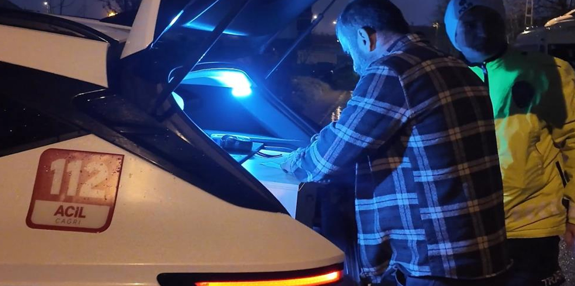 Direksiyonda uyudu, facianın eşiğinden dönüldü