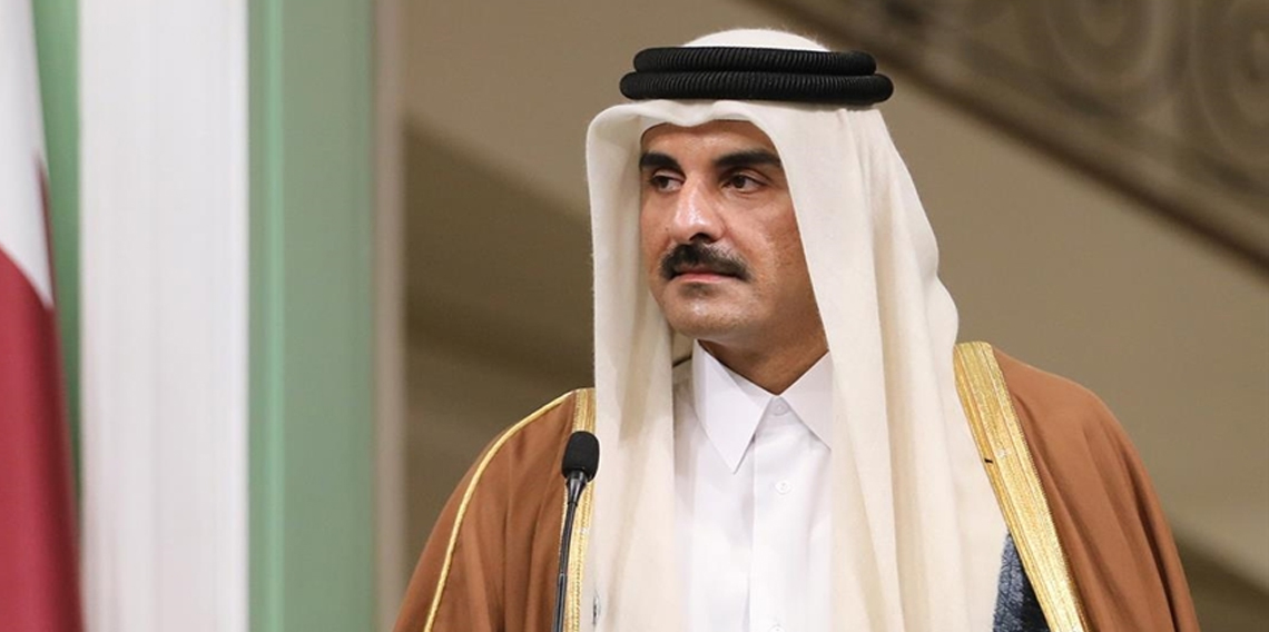 Katar’daki Türk şehitler için düzenlenen cenaze törenine Katar Emiri de katıldı