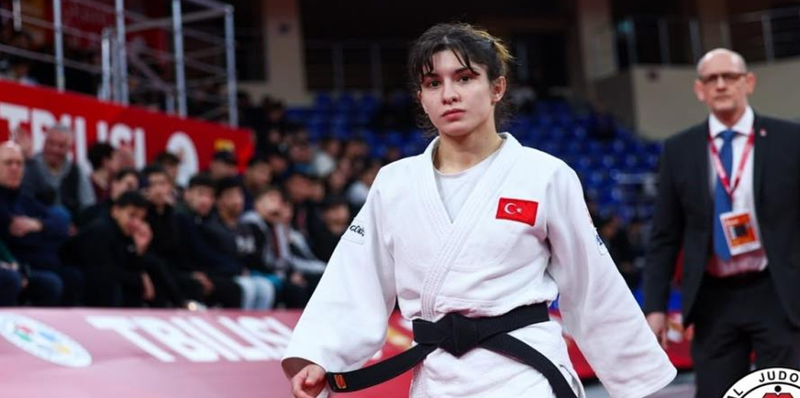 Milli judocu Tuğçe Beder, Tiflis Grand Slam'de altın madalya kazandı