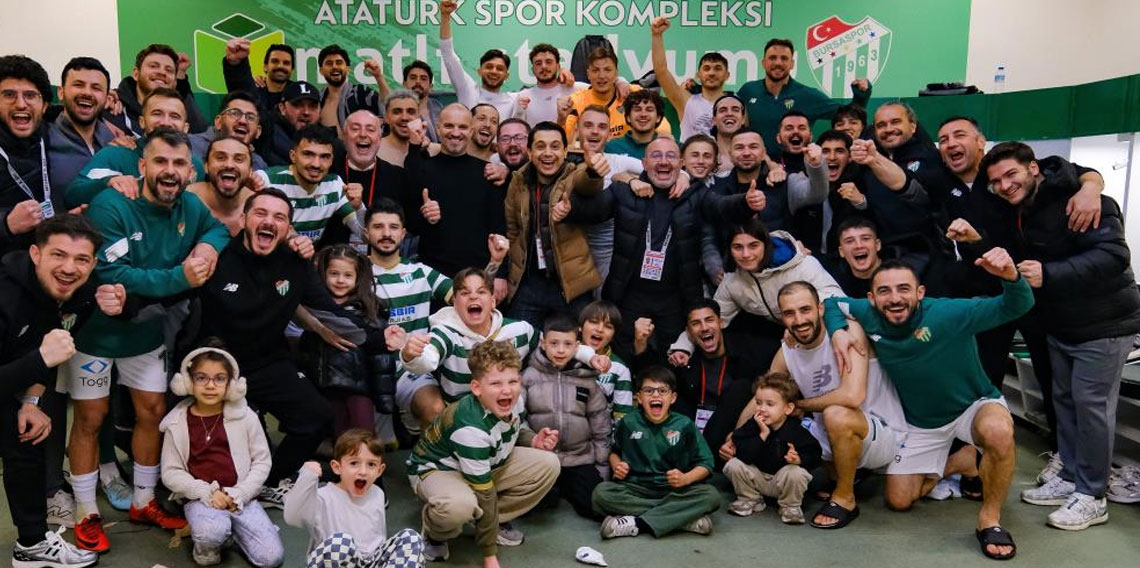 Nesine 2. Lig: Bursaspor: 2 - Güzide Gebze Spor: 0