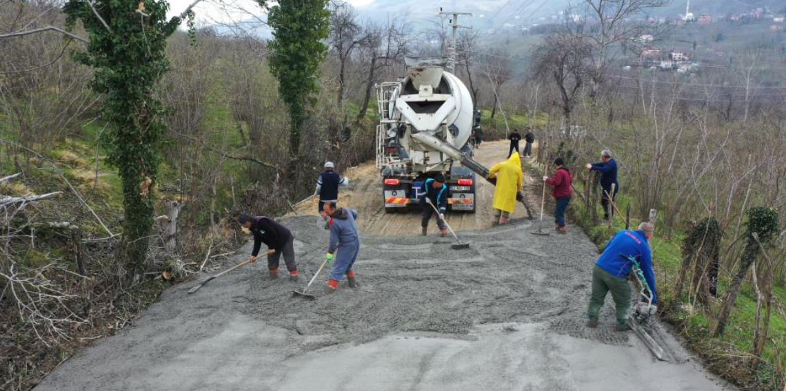 Ordu’da 7 Yılda 2 Bin 220 Kilometre Yol Konfora Kavuşturuldu