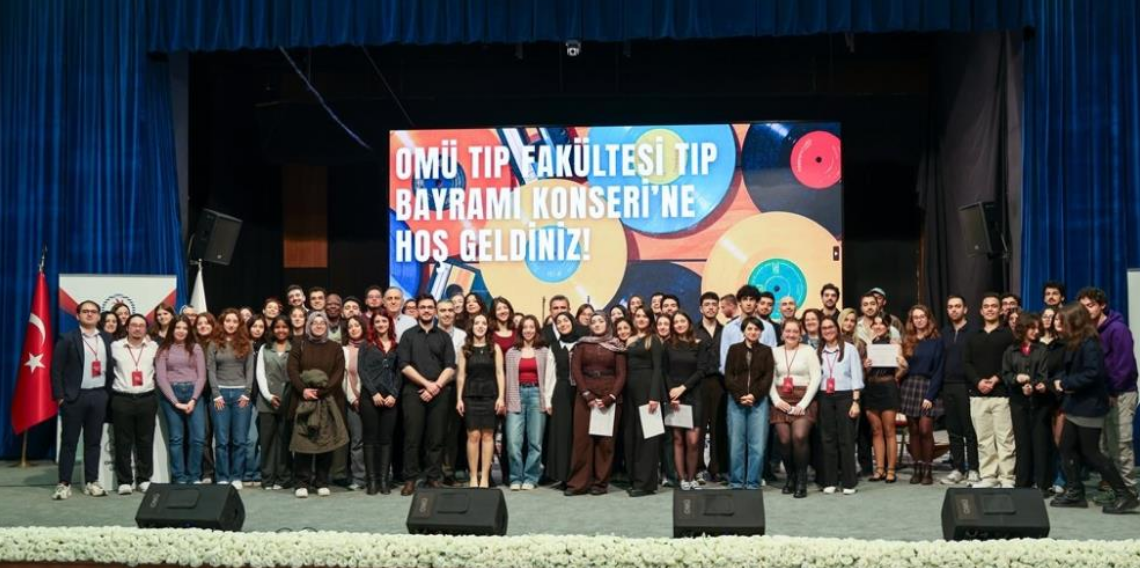 OMÜ Tıp Fakültesi’nde Tıp Bayramı’na Özel Konser