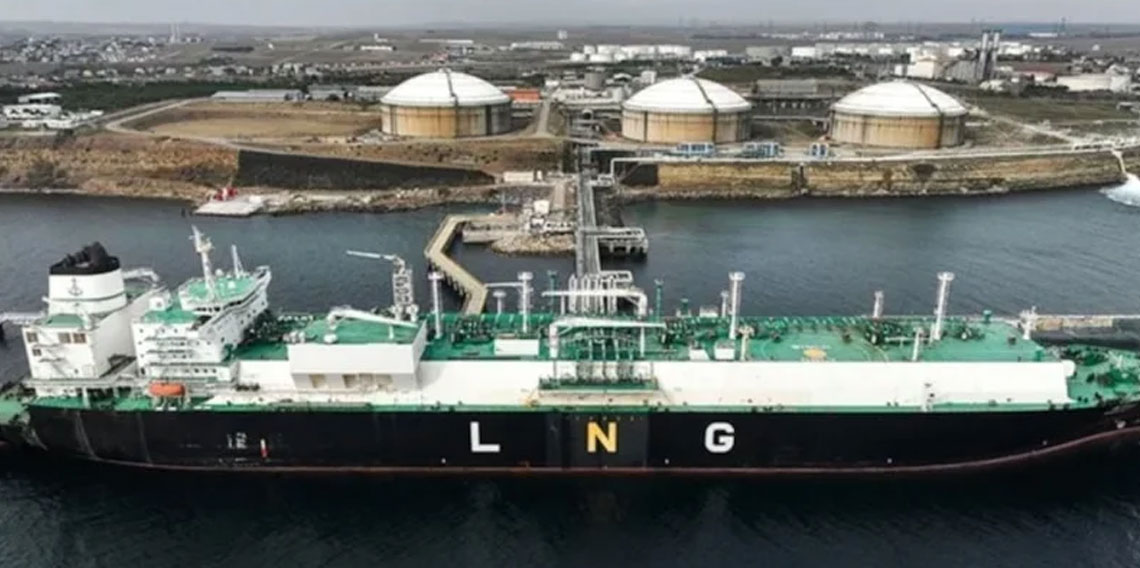 Cezayir'den yola çıkan LNG gemisi 31 Mart'ta Türkiye'de