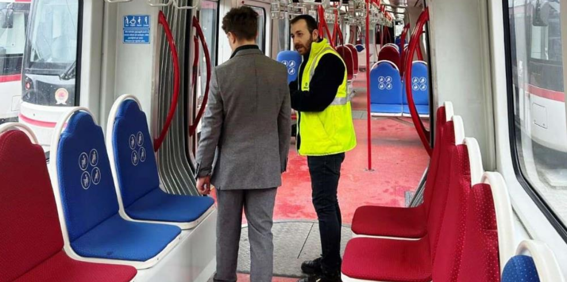 Samsun’da Koruma Altındaki Çocuğun Hayali Gerçek Oldu: Tramvayda Vatmanlık Deneyimi