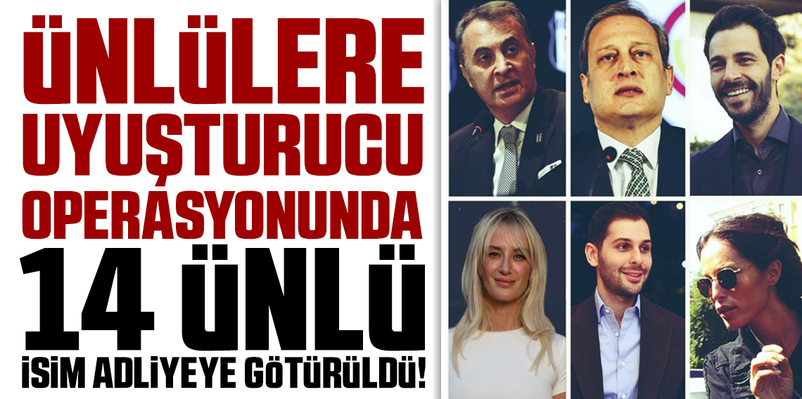 İstanbul’da Uyuşturucu Operasyonu: 14 Şüpheli Adliyeye Sevk Edildi