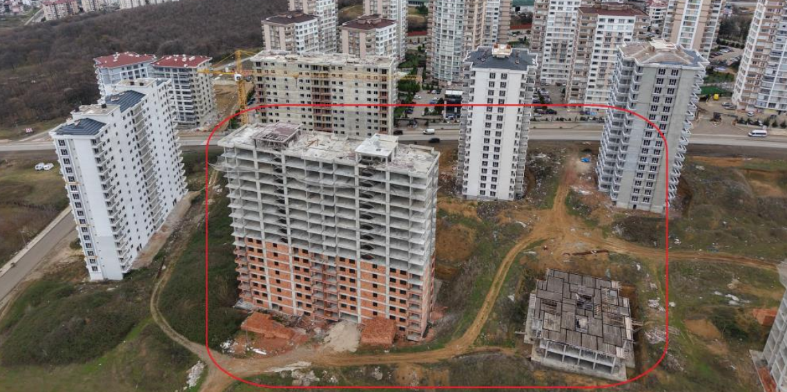 Samsun’da Bitmeyen İnşaat Kabus, 543 Dairelik Koruşehir Sitesi Hak Sahiplerini Mağdur Etti