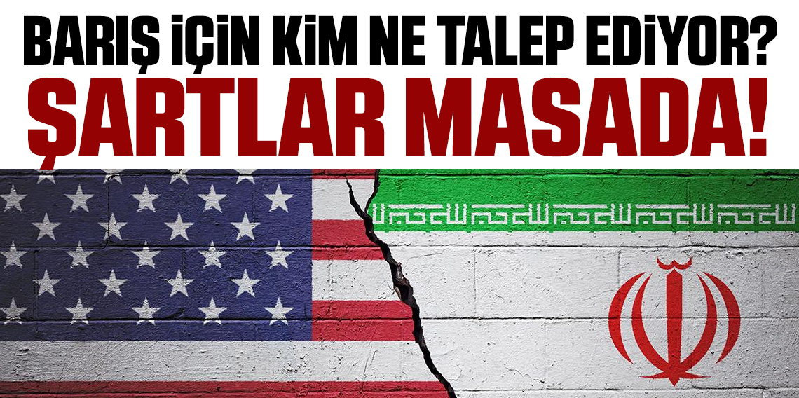 ABD ve İran şartlarını ortaya koydu