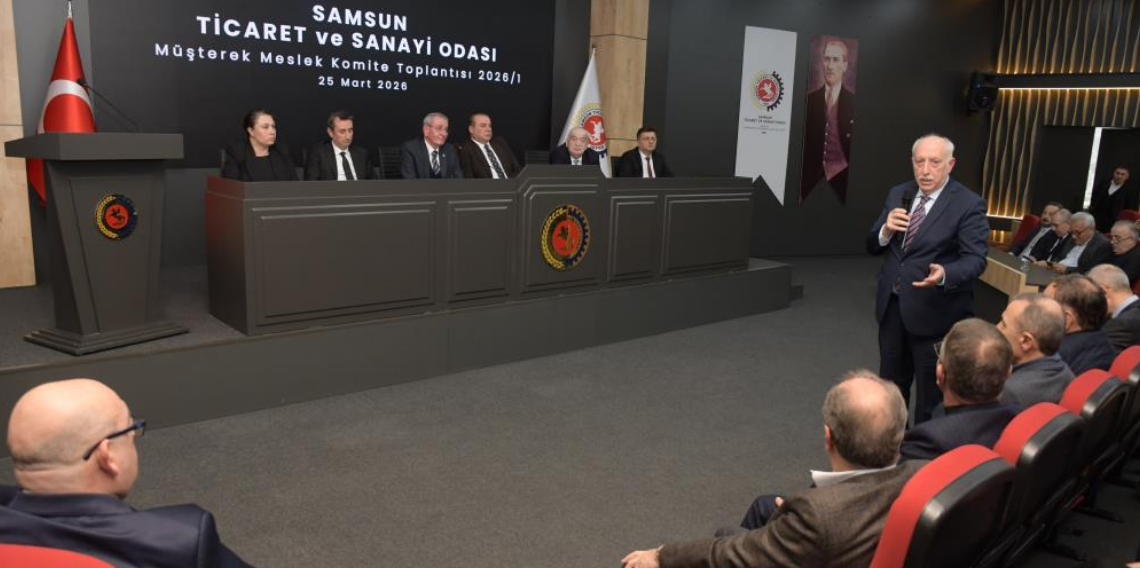 Samsun TSO’da Müşterek Meslek Komiteleri Buluştu. Sektör Sorunları Masaya Yatırıldı