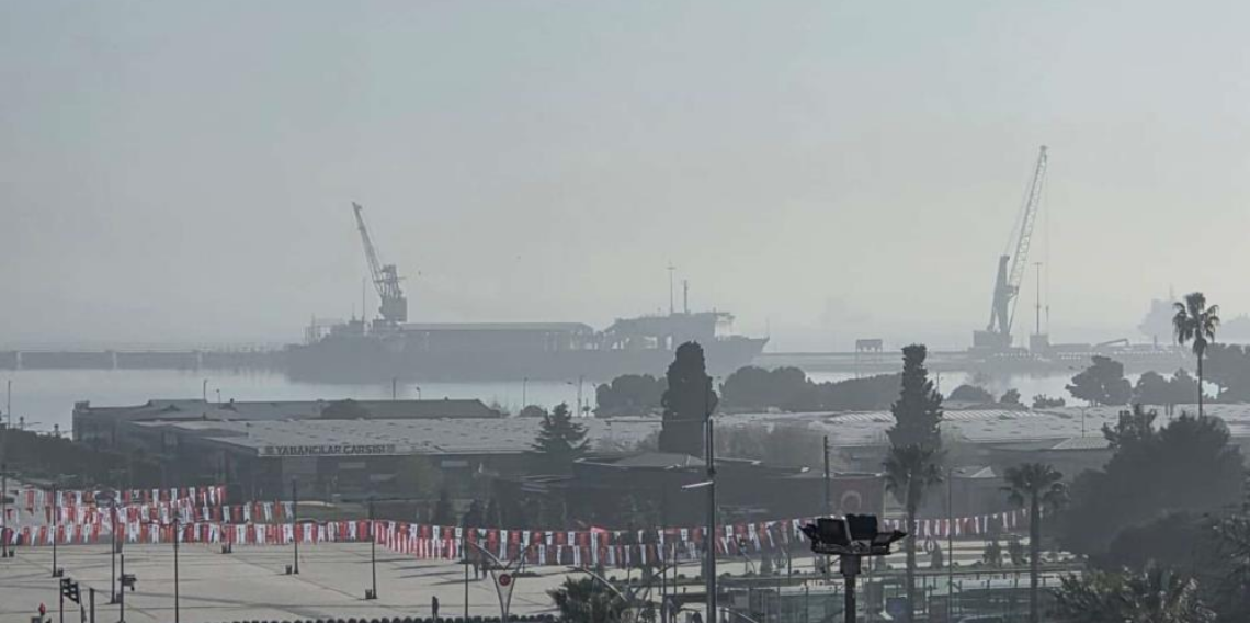 Samsun’da pus ve sis