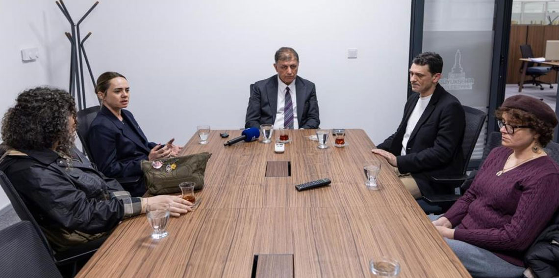 Minguzzi ailesinden Başkan Tugay’a ziyaret