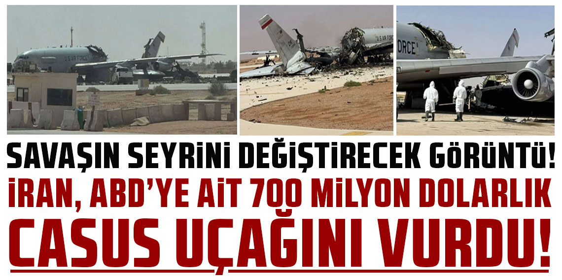 İran, ABD'ye ait 700 milyon dolarlık casus uçağını havaya uçurdu