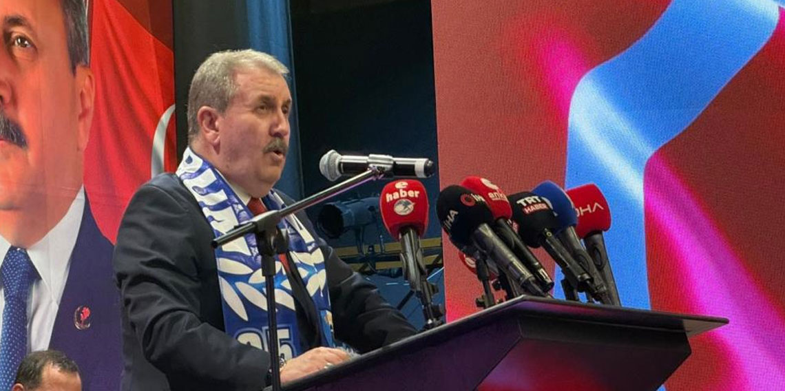 BBP Genel Başkanı Destici, Erzurum kongresinde konuştu: