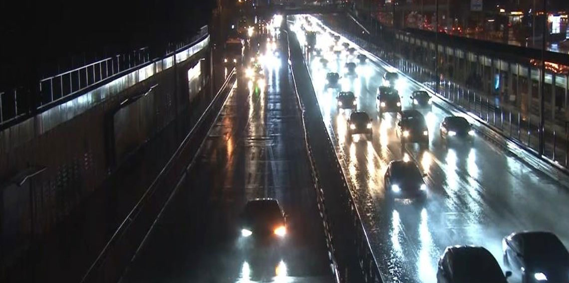 İstanbul’da sağanak yağış etkili oldu