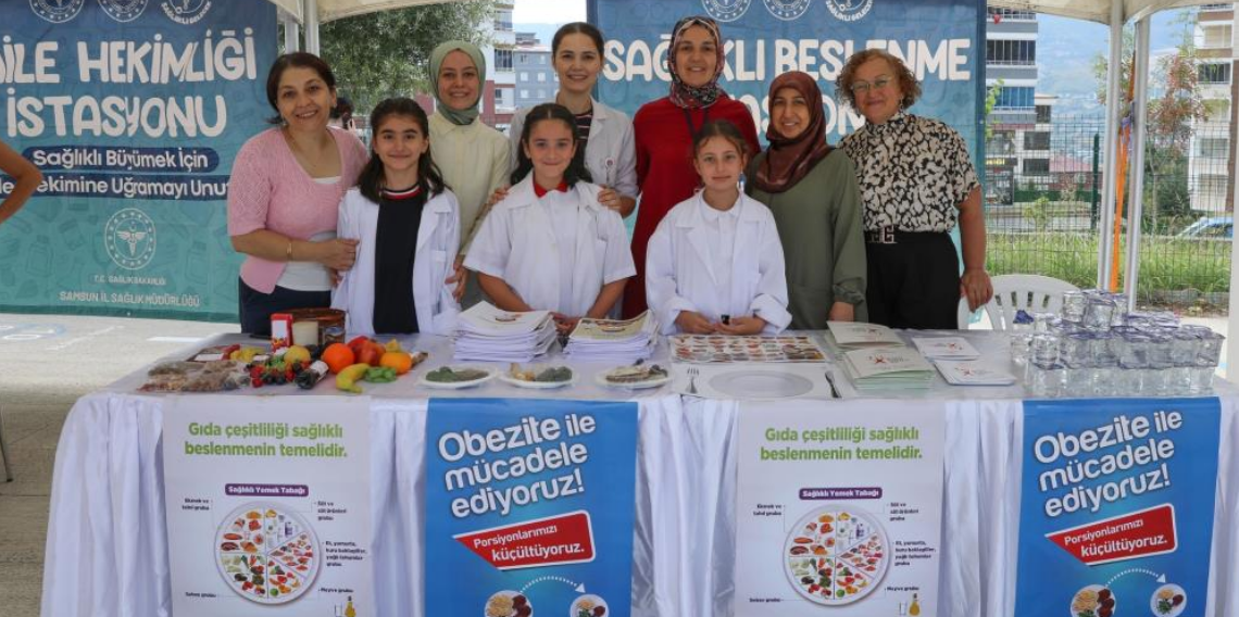 Samsun’da “İdeal Kilonu Öğren, Sağlıklı Yaşa” Kampanyası Büyük İlgi Gördü