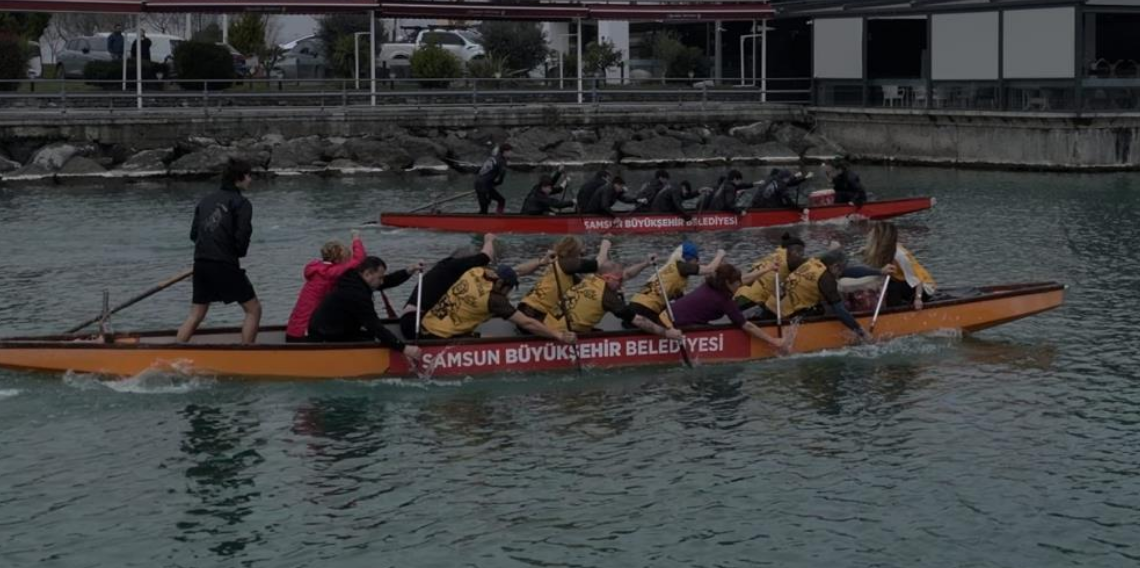 Samsun Dragon Boat Ligi Mart Ayı Yarışları Coşkuyla Gerçekleşti