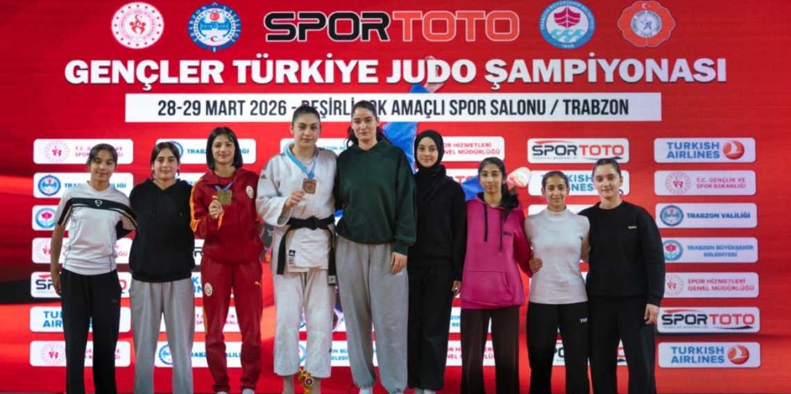 Trabzon’da Gençler Türkiye Judo Şampiyonası Tamamlandı