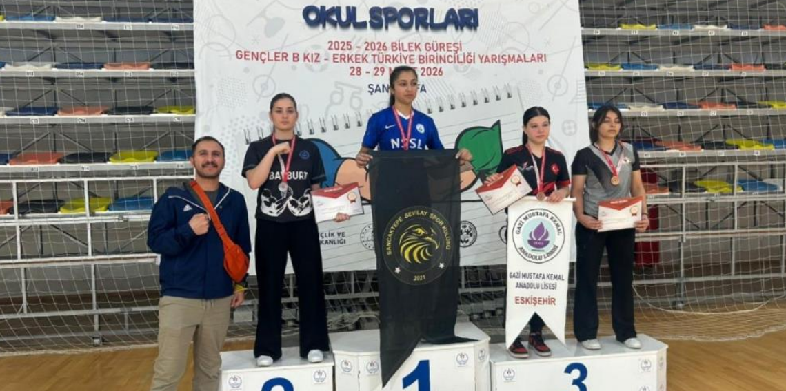 Bayburt’un Genç Bilek Güreşçileri Türkiye Şampiyonasında Derece Aldı