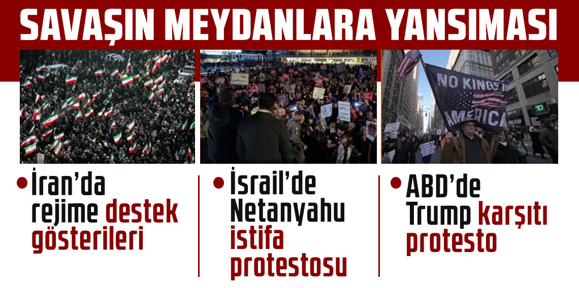 Meydanlar ne diyor: İran, İsrail ve ABD'de halk sokaklarda