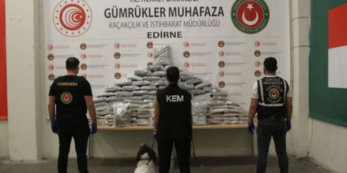 Sınır kapısında 54 milyonluk uyuşturucu ele geçirildi!