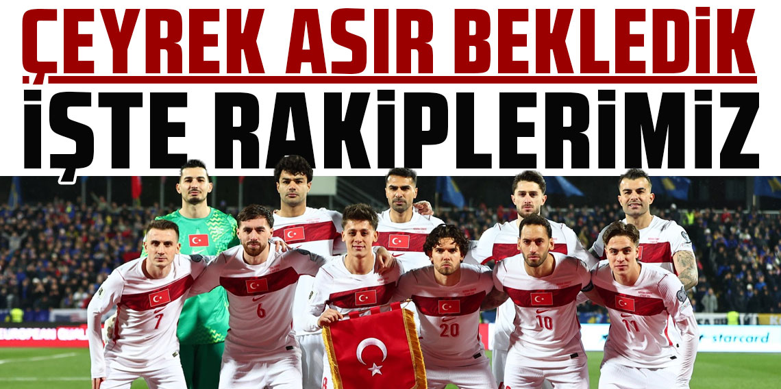 A Milli Futbol Takımı'nın Dünya Kupası fikstürü