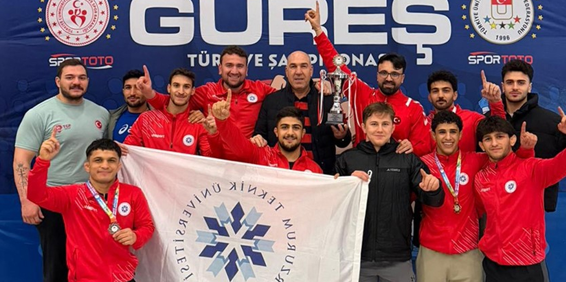 ETÜ Türkiye Güreş Şampiyonasına damga vurdu