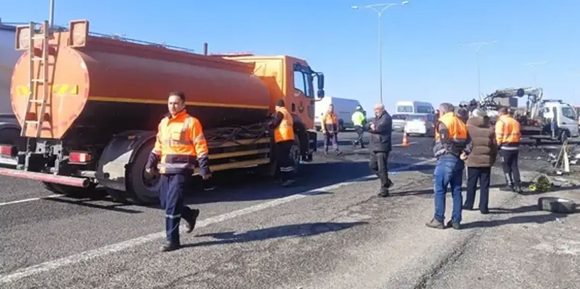 Ankara'da ters yönden gelen araç facia getirdi: 5 kişi öldü