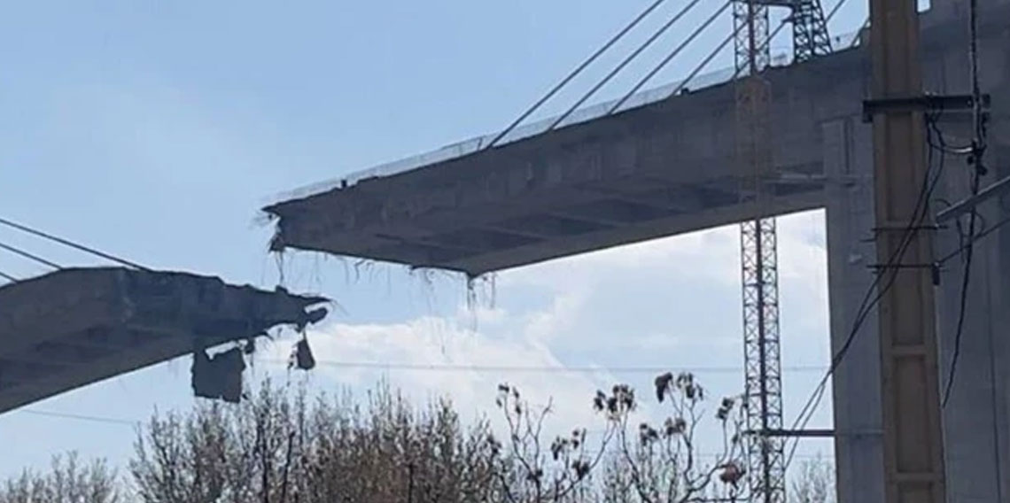 ABD ve İsrail, Orta Doğu'nun en yüksek köprüsünü vurdu