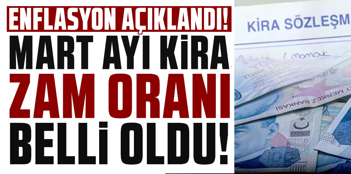 Enflasyon açıklandı; Nisan 2026 kira artış oranı belli oldu