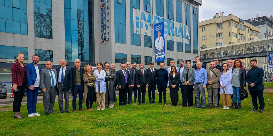 Trabzon’da Sağlık Turizmi Atağı, Azerbaycan Heyetinden Özel İmperial Hastanesi’ne Ziyaret