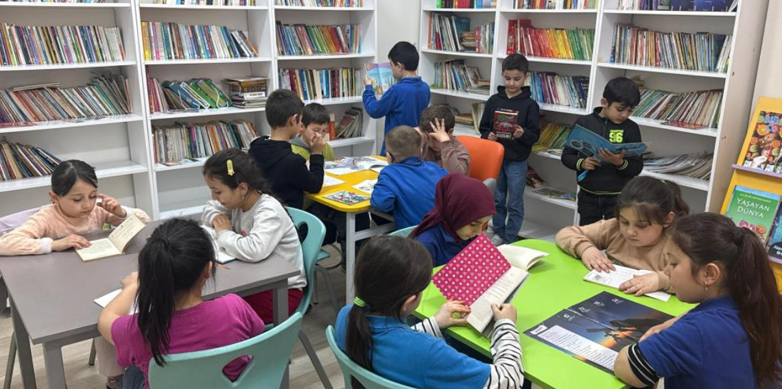Samsun’da Kütüphaneler Haftası Etkinlikleriyle Öğrenciler Kitapla Buluştu