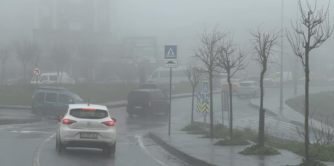 İstanbul’da yoğun sis etkili oluyor