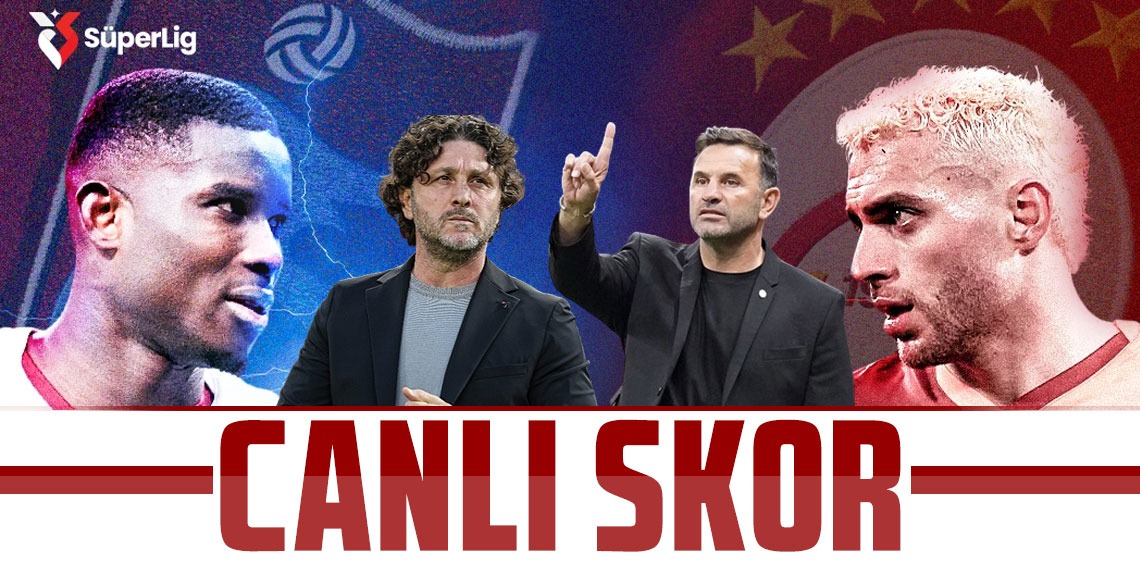 Trabzonspor : 0 - 0 : Galatasaray (CANLI SKOR) 