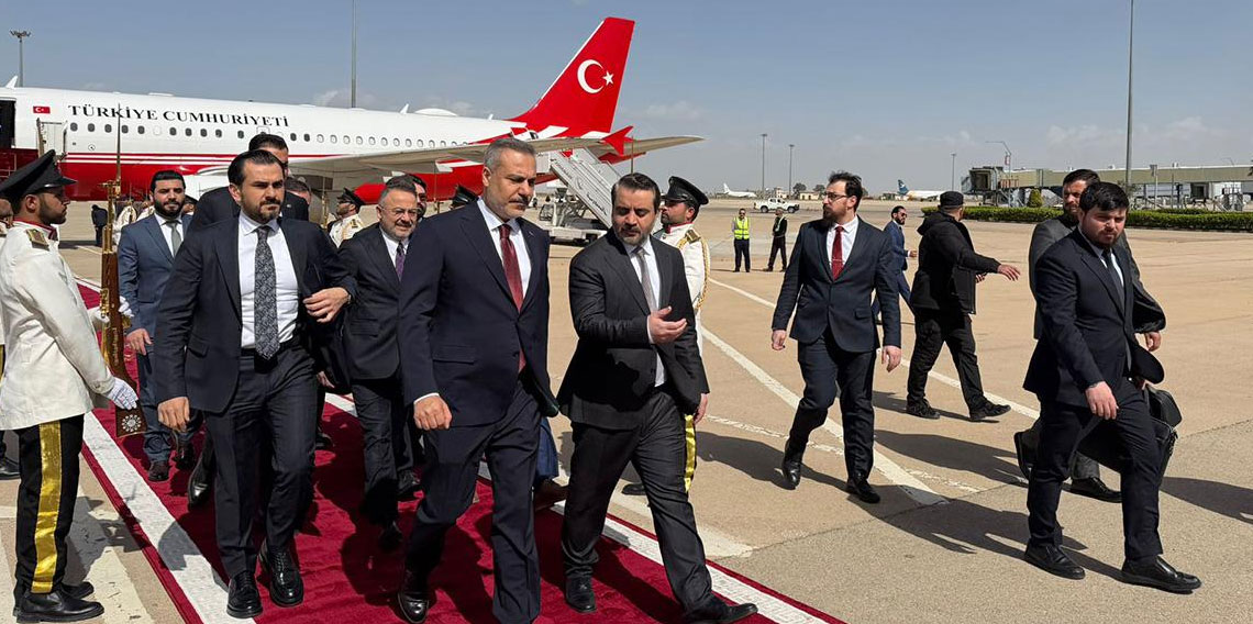 Bakan Fidan'dan Suriye'de kritik üçlü temas