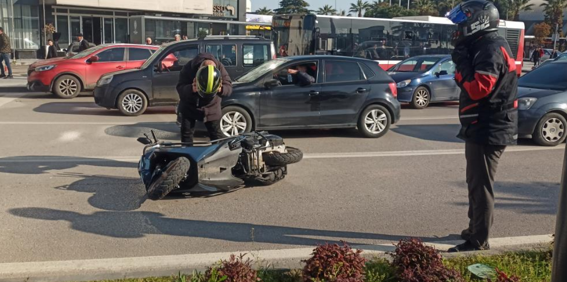 Samsun’da motosiklet kazaları
