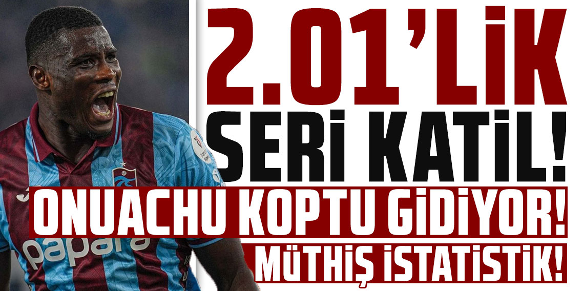 Golcü değil seri katil! Onuachu koptu gidiyor!