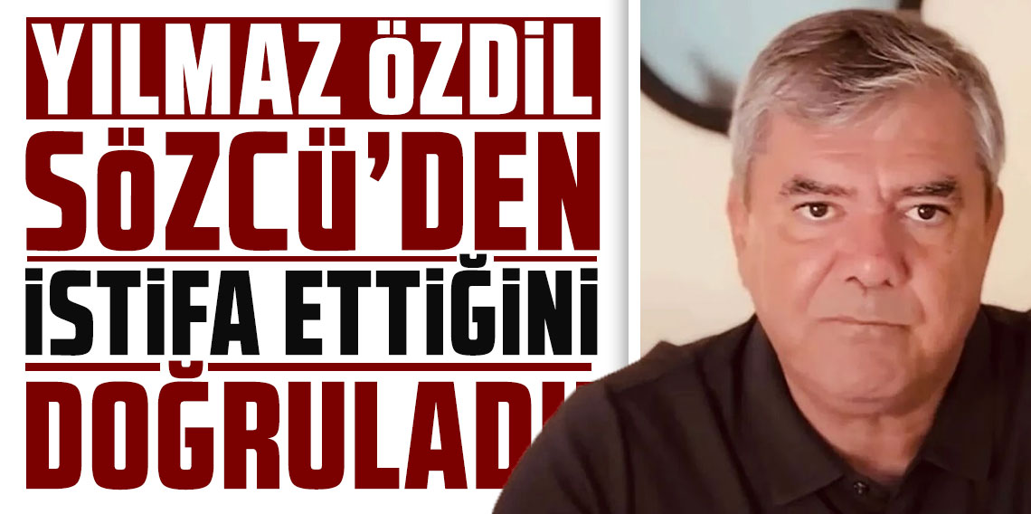 Yılmaz Özdil zehir zemberek açıklamayla Sözcü'den istifa ettiğini doğruladı!