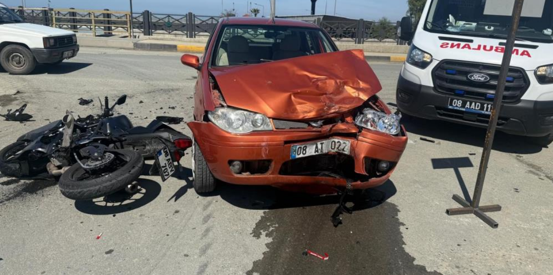 Artvin Arhavi’de Feci Kaza, Motosiklet Sürücüsü Hayatını Kaybetti