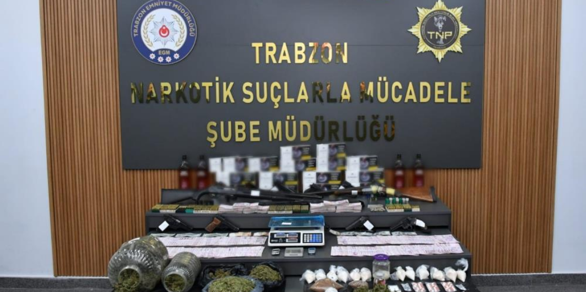 Trabzon Merkezli Dev Uyuşturucu Operasyonu