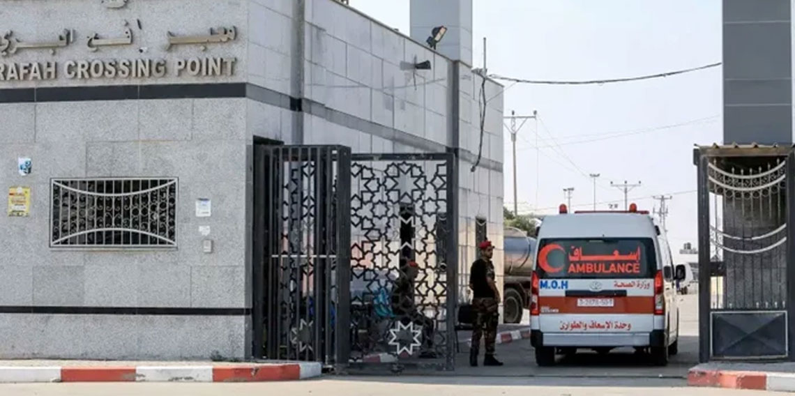 İsrail Refah Sınır Kapısı'nı kapattı hasta ve yaralı geçişlerini engelledi
