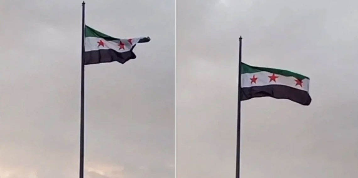 Sınırımızda önemli gelişme! Ve bayrak çekildi