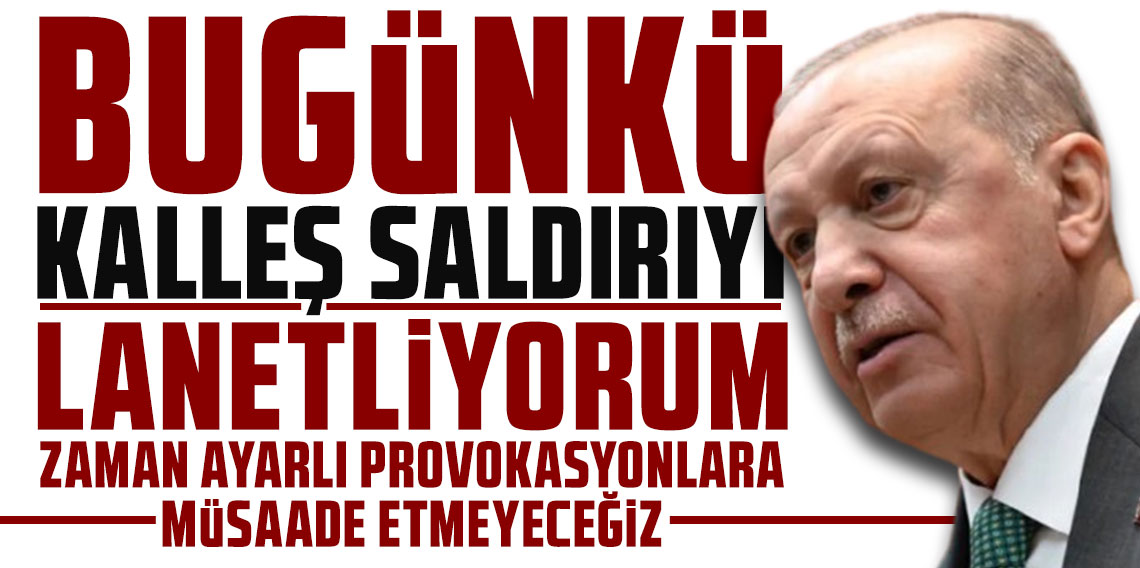 Cumhurbaşkanı Erdoğan: İsrail Konsolosluğu'ndaki kalleş saldırıyı lanetliyorum
