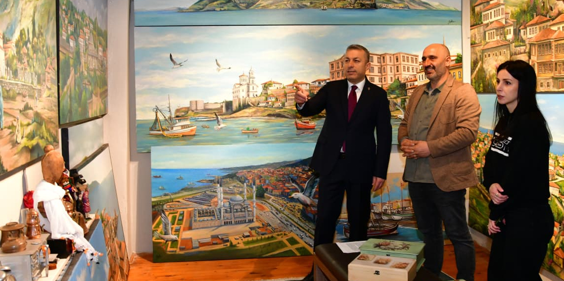 Trabzon Valisi Şahin’den Sanata Destek Ziyareti
