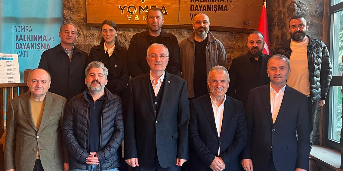Selçuk İskender Başkanlığında Yomra Vakfı görev dağılımını yaptı