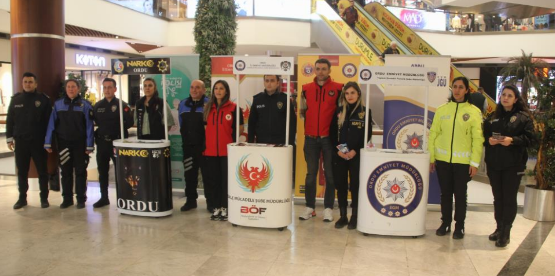 Ordu’da Polis Haftası’nda Bilgilendirme Atağı, Vatandaşlara Güvenlik Eğitimi