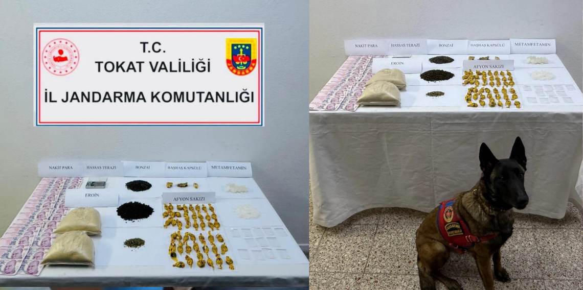 Jandarma ekiplerinden uyuşturucuya geçit yok