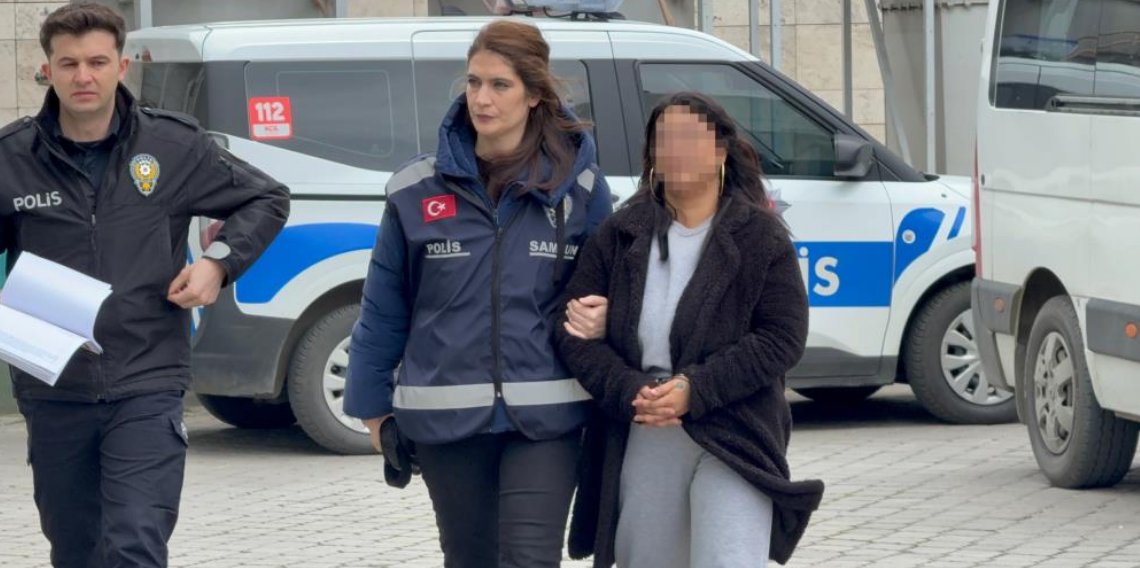 Samsun'da sınıfı basan kadın veli yeniden gözaltına alınarak adliyeye sevk edildi