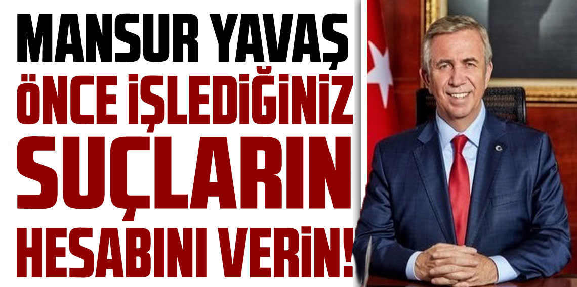 İsrailli bakan Erdoğan'ı hedef almıştı: Mansur Yavaş'tan cevap geldi