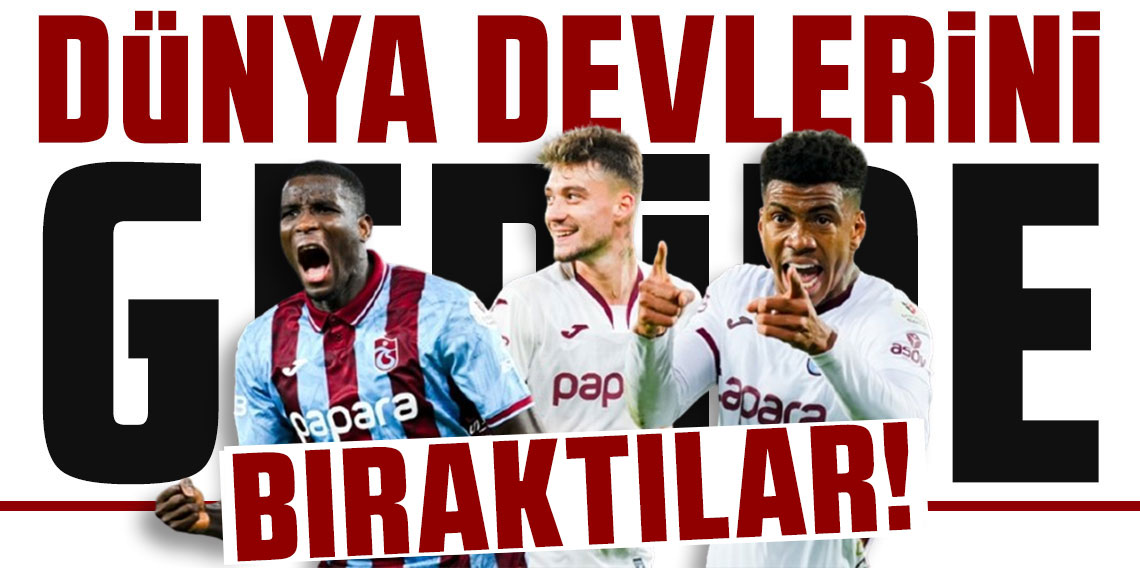 Trabzonspor Avrupa Kulüplerini Geride Bıraktı